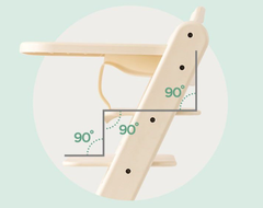 GHẾ ĂN DẶM CAO CẤP HIGH CHAIR MAMAZONE (KÈM NỆM)- DONO&DONO