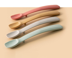 THÌA SILICONE BẠCH KIM CAO CẤP GREY - DONO&DONO