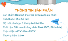 ĐẦU HÚT THAY THẾ CHO BÌNH NƯỚC GIỮ NHIỆT ĐA NĂNG- B.BOX