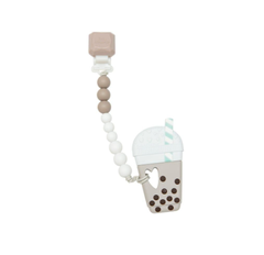 GẶM NƯỚU SILICONE KÈM DÂY ĐEO CHO BÉ - LOULOU LOLLOPOP