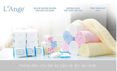 KHĂN QUẤN/ KHĂN CHE CHO BÉ BÚ/ CHĂN ĐẮP VẢI BÔNG 3 LỚP 90X90CM (SET 2 CÁI)- L'ANGE