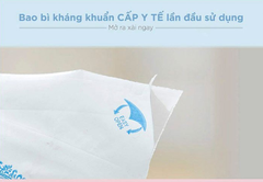 KHĂN QUẤN/ KHĂN CHE CHO BÉ BÚ/ CHĂN ĐẮP VẢI BÔNG 3 LỚP 90X90CM (SET 2 CÁI)- L'ANGE