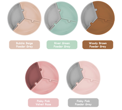 KHAY ĂN DẶM SILICONE CÓ THỂ THÁO RỜI - MINIKOIOI