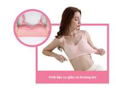ÁO LÓT BẦU VÀ CHO CON BÚ CLASSIC KHÔNG GỌNG - SHAPEE