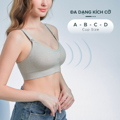 ÁO LÓT BẦU VÀ CHO CON BÚ COZY KHÔNG GỌNG - SHAPEE