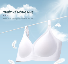 ÁO LÓT BẦU VÀ CHO CON BÚ INVI KHÔNG GỌNG - SHAPEE