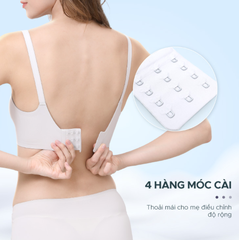 ÁO LÓT BẦU VÀ CHO CON BÚ INVI KHÔNG GỌNG - SHAPEE