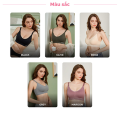 ÁO LÓT BẦU VÀ CHO CON BÚ LUXE KHÔNG GỌNG - SHAPEE