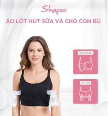 ÁO LÓT BẦU VÀ CHO CON BÚ LUXE KHÔNG GỌNG - SHAPEE