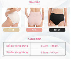 QUẦN LÓT BẦU CẠP CAO FREESIZE - SHAPEE