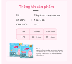 SET 3 CÁI TÃ QUẦN CHO MẸ SAU SINH - SHAPEE