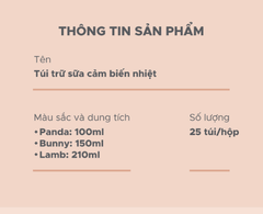 TÚI TRỮ SỮA CẢM BIẾN NHIỆT - SHAPEE