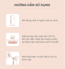 TÚI TRỮ SỮA CẢM BIẾN NHIỆT - SHAPEE