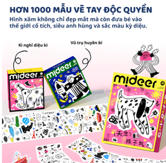 HÌNH XĂM TẠM THỜI CHO BÉ - MIDEER