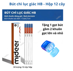 BÚT CHÌ FINE HEX PENCIL CHO BÉ - MIDEER