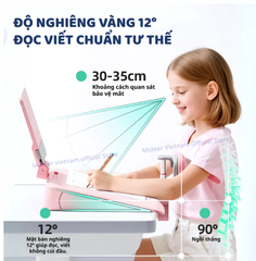 GIÁ ĐỠ CHỈNH TƯ THẾ NGỒI HỌC SIT RIGHT - MIDEER