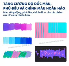 MÀU STRAIGHT LIQUID ACRYLIC MARKERS - MIDEER
