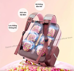 BALO ZOYZOII ĐI HỌC CHO BÉ CẤP 1, CẶP CHỐNG GÙ ĐI HỌC CHO BÉ 6,7,8,9,10 TUỔI B88