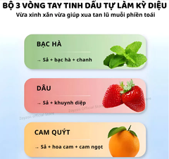 VÒNG TAY CHỐNG MUỖI ZOYZOII VÒNG ĐEO TAY TINH DẦU ĐUỔI MUỖI CHO BÉ E21