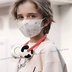 QUẠT ĐEO CỔ MINI ZOYZOII CHO BÉ, QUẠT TÍCH ĐIỆN KHÔNG CÁNH AN TOÀN CHO BÉ