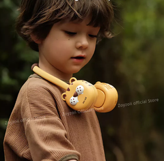 QUẠT ĐEO CỔ MINI ZOYZOII CHO BÉ, QUẠT TÍCH ĐIỆN KHÔNG CÁNH AN TOÀN CHO BÉ