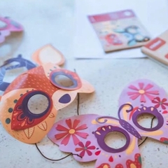 MẶT NẠ HÌNH ĐỘNG VẬT ANIMAL PAPER MASKS  - MIDEER