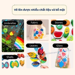 BÚT DẠ NƯỚC ACRYLIC MARKERS - MIDEER