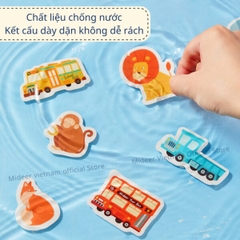 MIẾNG DÁN STICKER REUSABLE JELLY STICKER SET - MIDEER