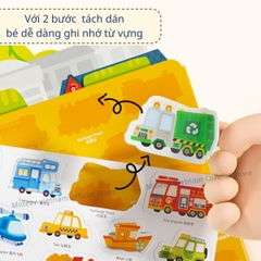 MIẾNG DÁN STICKER REUSABLE JELLY STICKER SET - MIDEER
