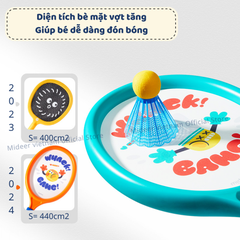 VỌT CẦU LÔNG & TENNIS CHO BÉ- MIDEER