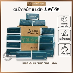 Giấy Ăn 5 Lớp Laiya Hàng Nội địa Trung K37