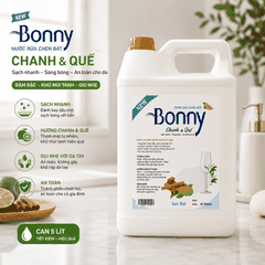 Can nước rửa chén Bonny