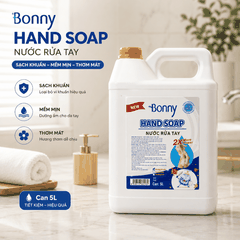 Can nước rửa tay Bonny