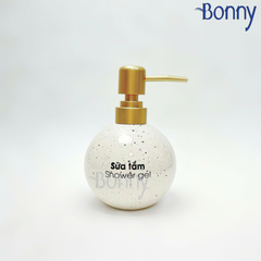 Bình tròn cát kem TT13-KEM 300ml