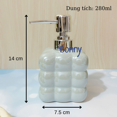 Bình vuông ngọc xanh TT11-XANH 270ml