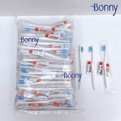Bàn chải khách sạn dùng 1 lần túi nilon bịch 100 chiếc