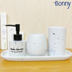 Bình trụ tròn cát trắng TT12-TRANG 150ml