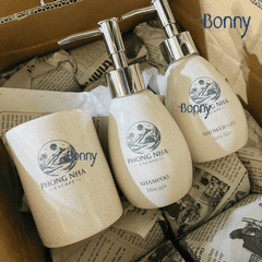 Bình dáng xoài cát trắng 200ml