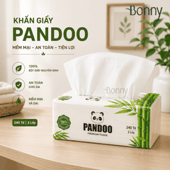 Giấy ăn đa năng Pandoo - Bịch 10 gói