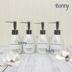 Bình dáng xoài cát trắng 200ml