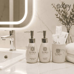 Bình dáng xoài cát trắng 200ml