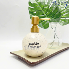 Bình tròn cát kem TT13-KEM 300ml