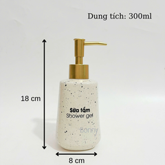 Bình trụ vát cát kem TT14-KEM 300ml