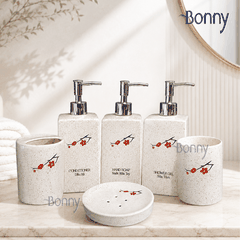 Bình dáng vuông hoa đào size đại 500ml