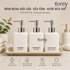 Bình dáng vuông cát trắng 300ml
