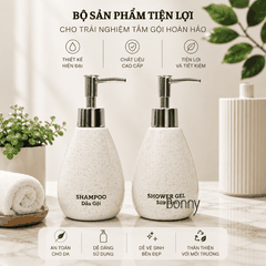 Bình dáng xoài cát trắng 200ml