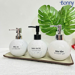 Bình tròn cát trắng TT13-TRANG 300ml