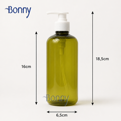 Chai chiết nhựa PP 500ml - Có dung dịch