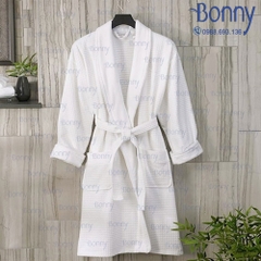Áo choàng tắm trắng 100% cotton hàng A