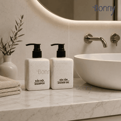 Bình dáng chữ nhật cát trắng 200ml